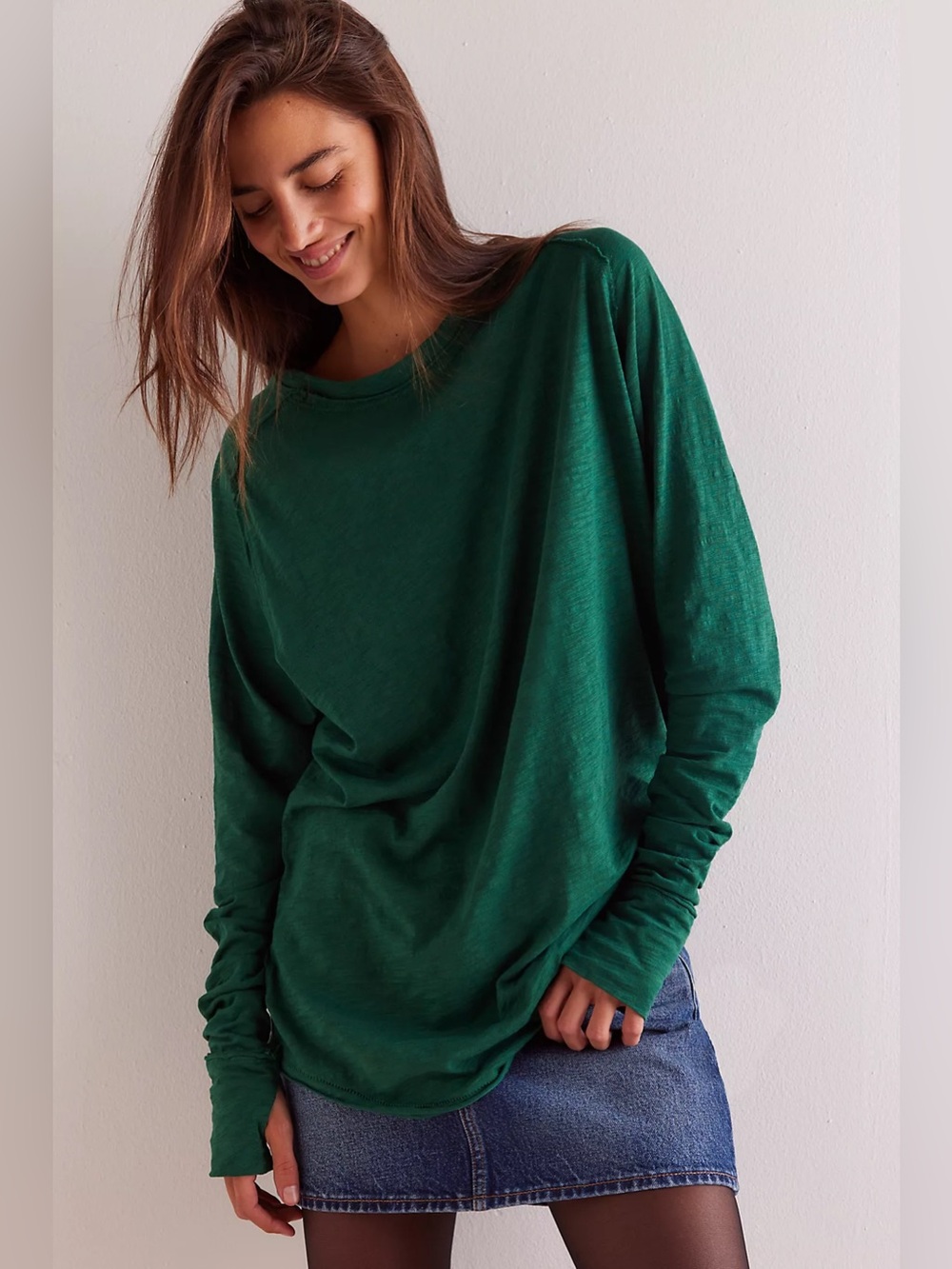 NWOT Free People Arden Tee